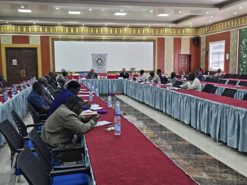 CTSAMVM Technical Committee Meeting at the Beijing Hotel in Juba