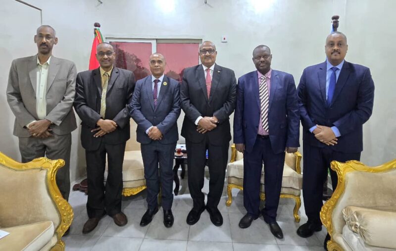 CTSAMVM leadership meeting with H.E. Ambassador Issam Mohammed Karrar