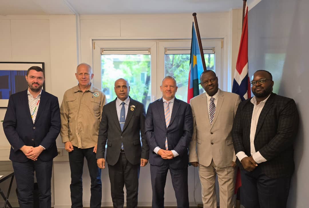 Meeting with Ambassador Roar Haugsdal