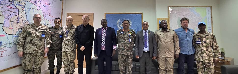 Meeting with Lieutenant General Mohan Subramanian
