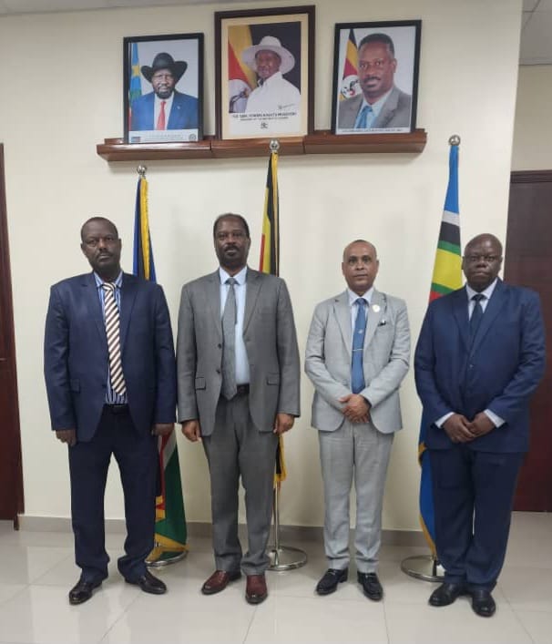 CTSAMVM Leadership visit to the Embassy of Uganda in Juba
