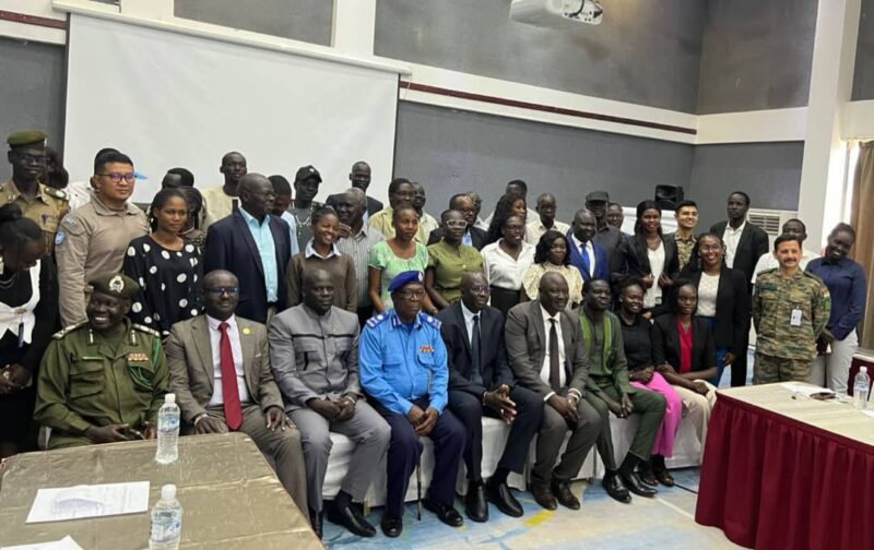 two-day workshop at the Palm Africa Hotel in Juba.