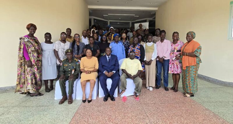 The CTSAMVM Gender Unit concluded a two-day workshop in Juba today.