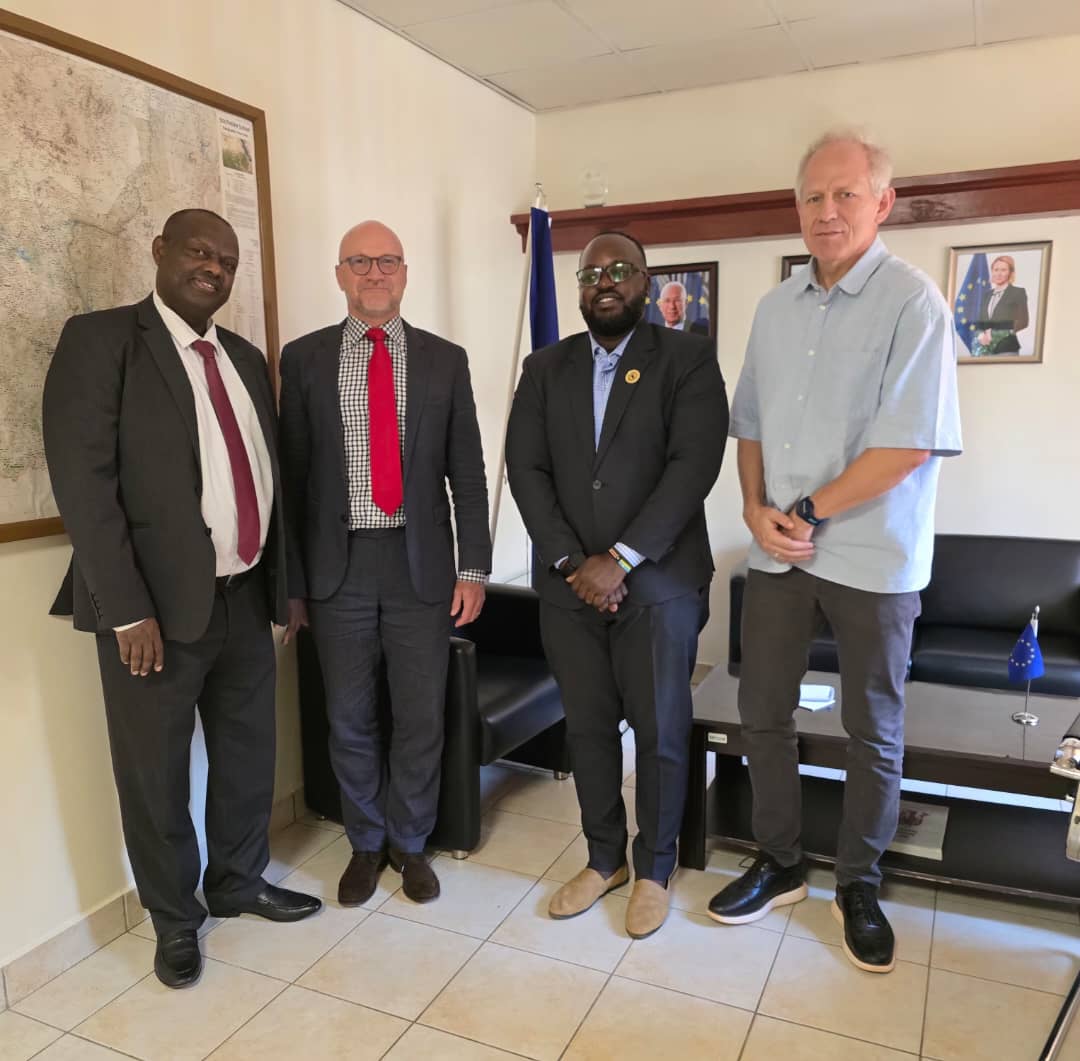 CTSAMVM delegation with H.E.  Per Enar Enarsson, the European Union’s Ambassador to South Sudan.