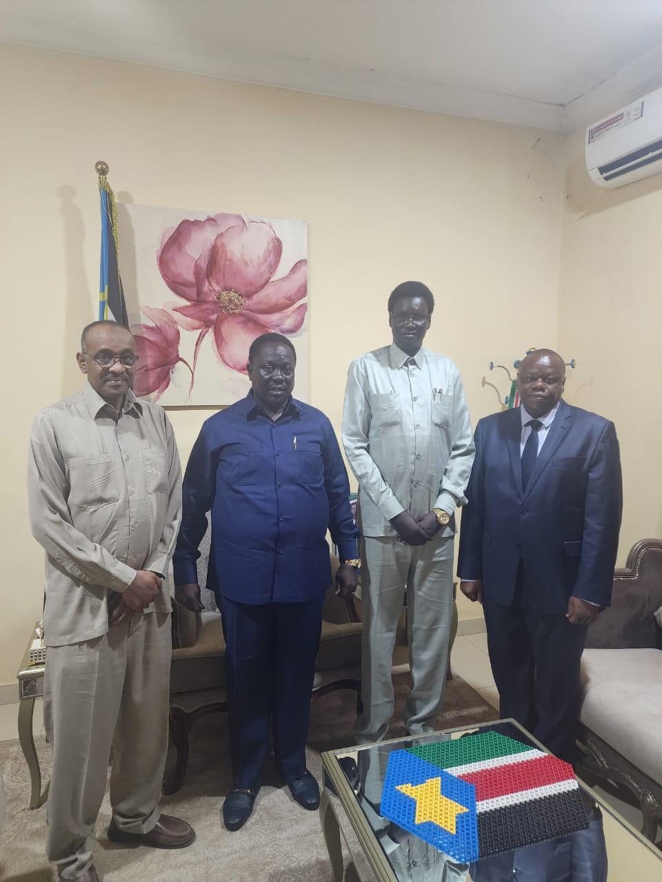 CTSAMVM meeting today with H.E. Hussein Abdelbagi