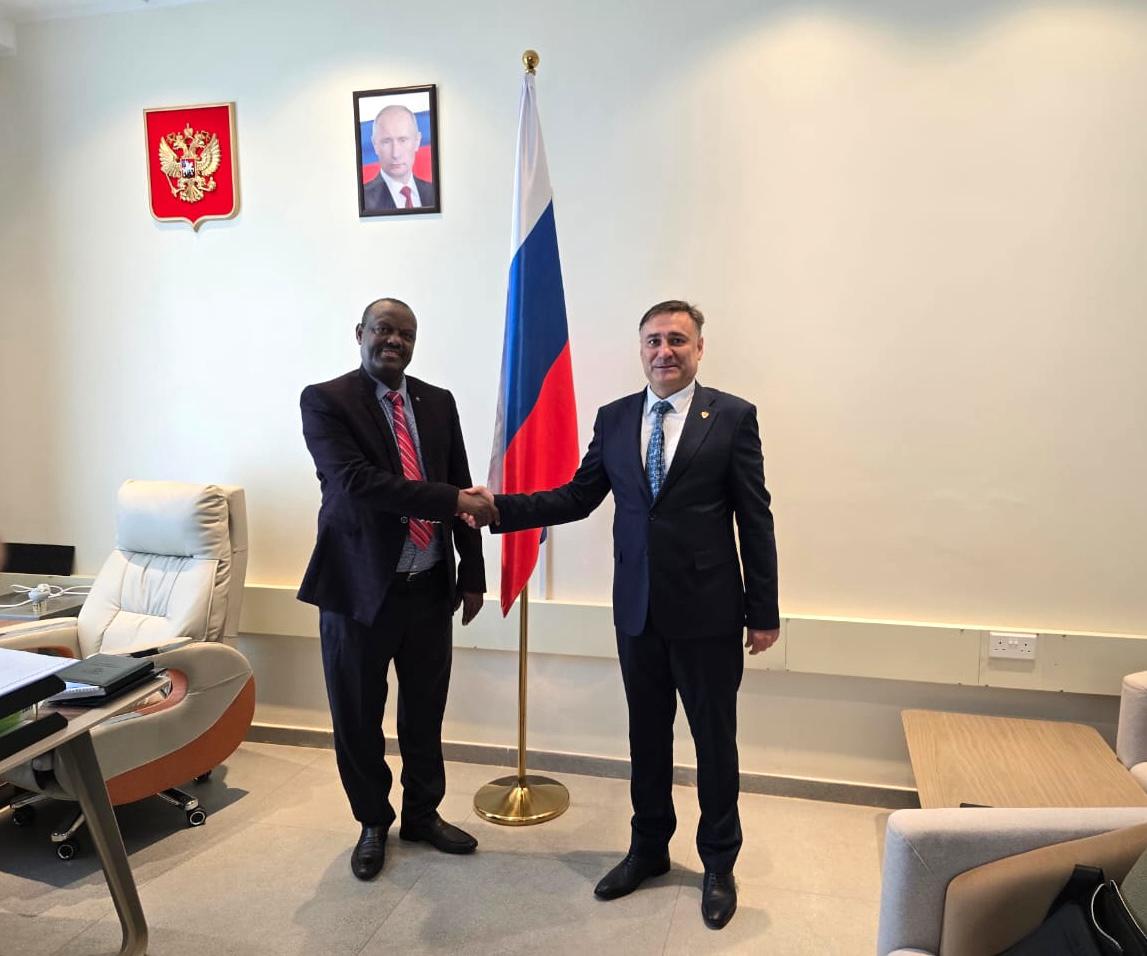 Visit to Embassy of Russia in Juba