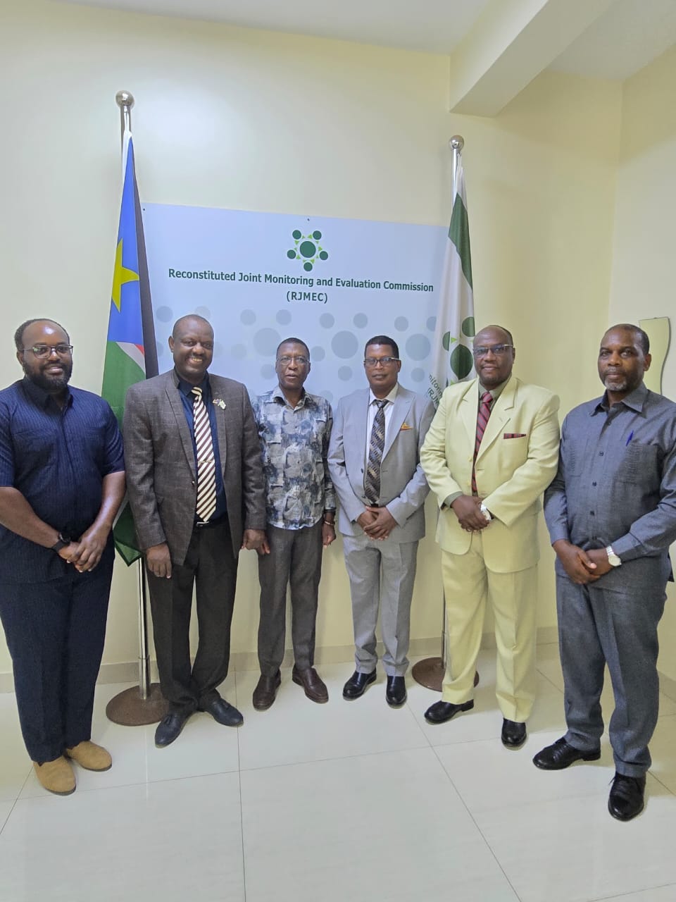 Introductory meeting at the RJMEC Office in Juba