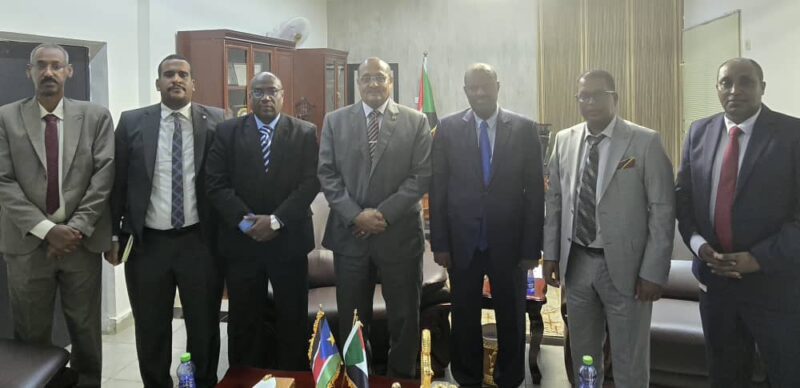 courtesy visit to the Ambassador of the Republic of Sudan to South Sudan