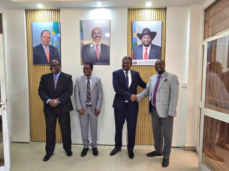 courtesy visit to the Ambassador of the Federal Democratic Republic of Ethiopia to South Sudan