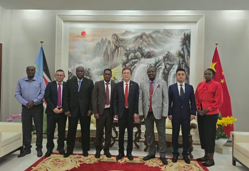 CTSAMVM leadership meetiong with H.E. Ma Qiang, Ambassador of the People’s Republic of China to South Sudan, at the Chinese Embassy in Juba.