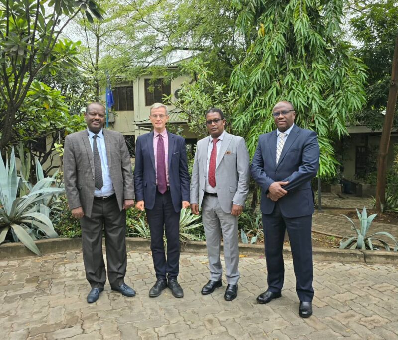 CTSAMVM leadership meeting with Mr. Lothar Jaschke, Chargé D’Affaires of the Delegation of the European Union to the Republic of South Sudan