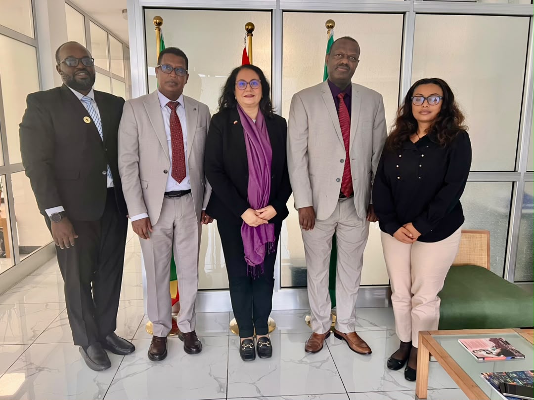 CTSAMVM Leadership with H.E. Tasha Osman, Switzerland’s Deputy Head of Mission to Ethiopia and South Sudan.