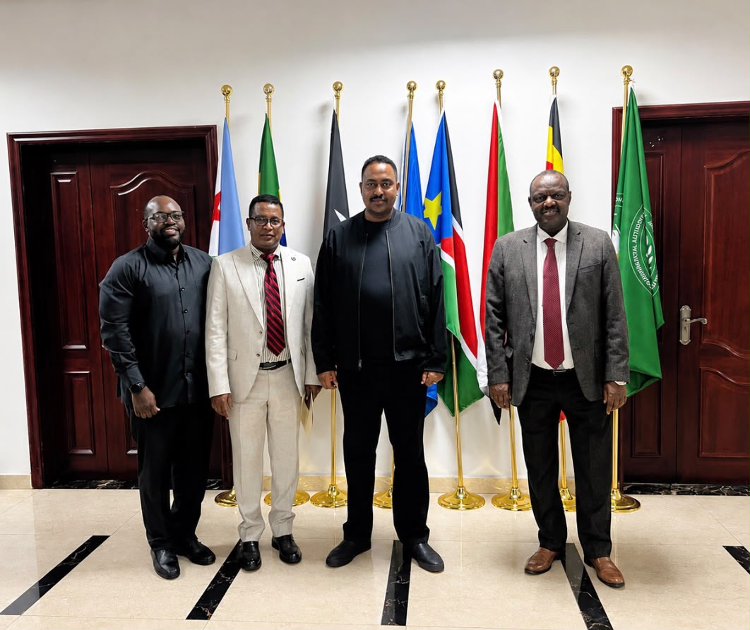 Executive Secretary of IGAD, Dr. Workneh Gebeyehu, welcomed Maj. Gen. Dr. Hailu Endashaw Atomsa as the new Chairperson of CTSAMVM in South Sudan.