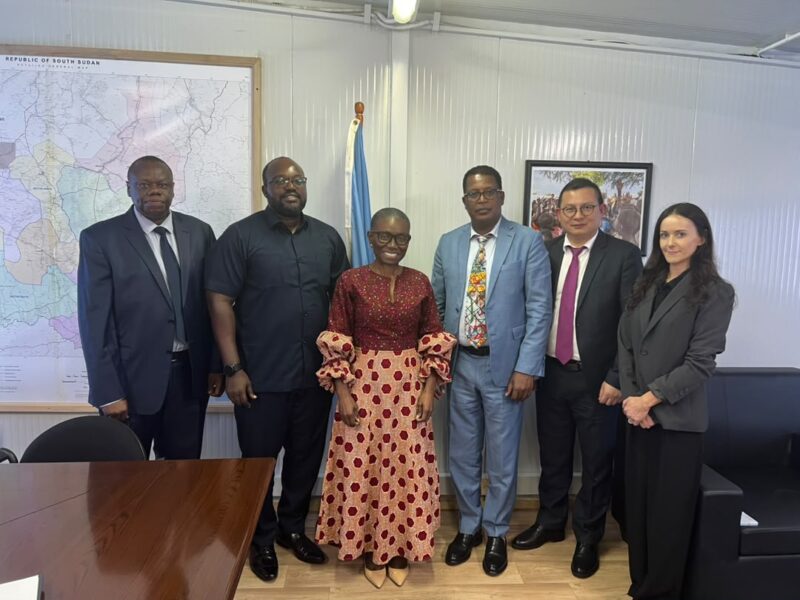 CTSAMVM, meeting with H.E. Anita Kiki Gbeho, Special Representative of the UN Secretary-General and Head of UNMISS,